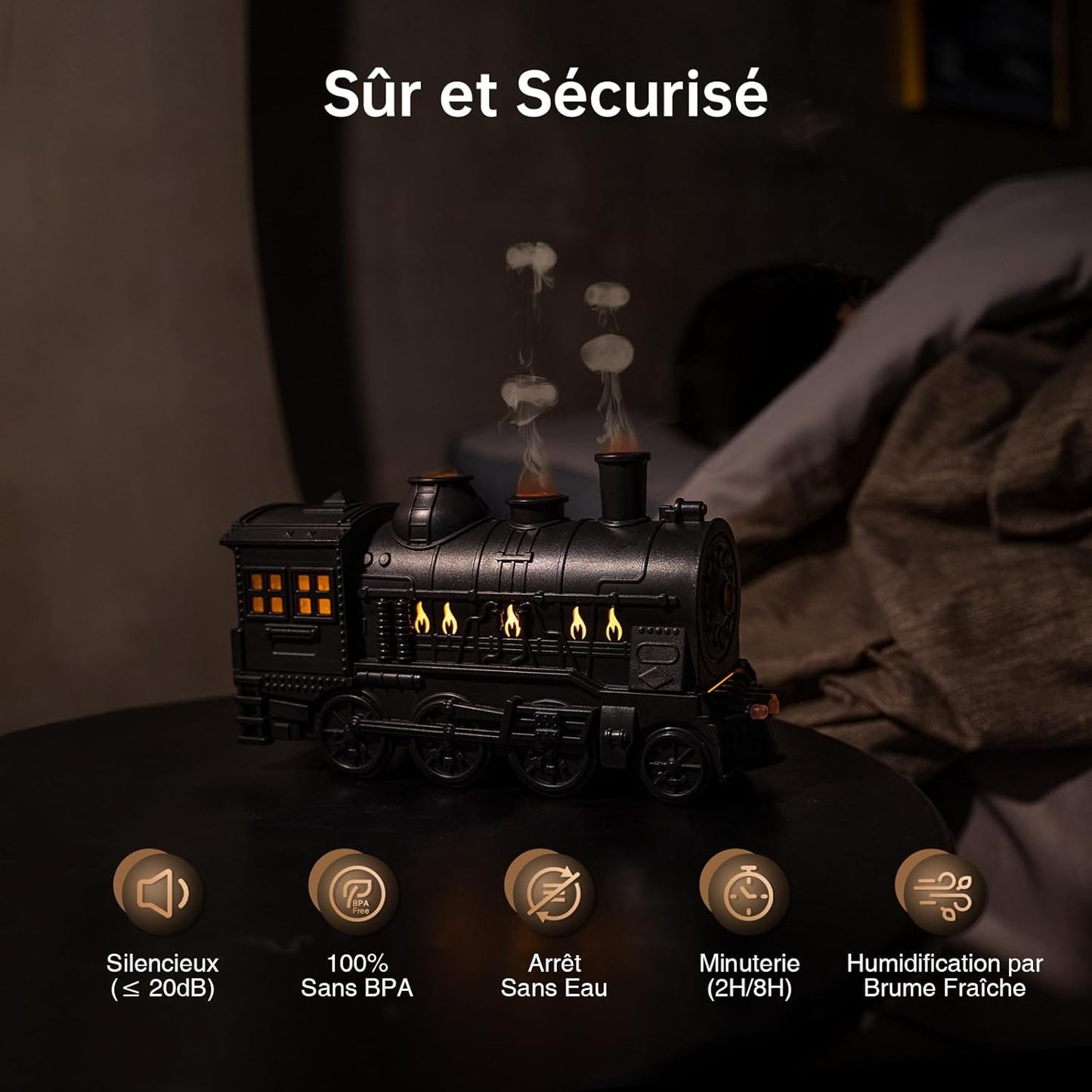 Cozelya™- Diffuseur Train Magique